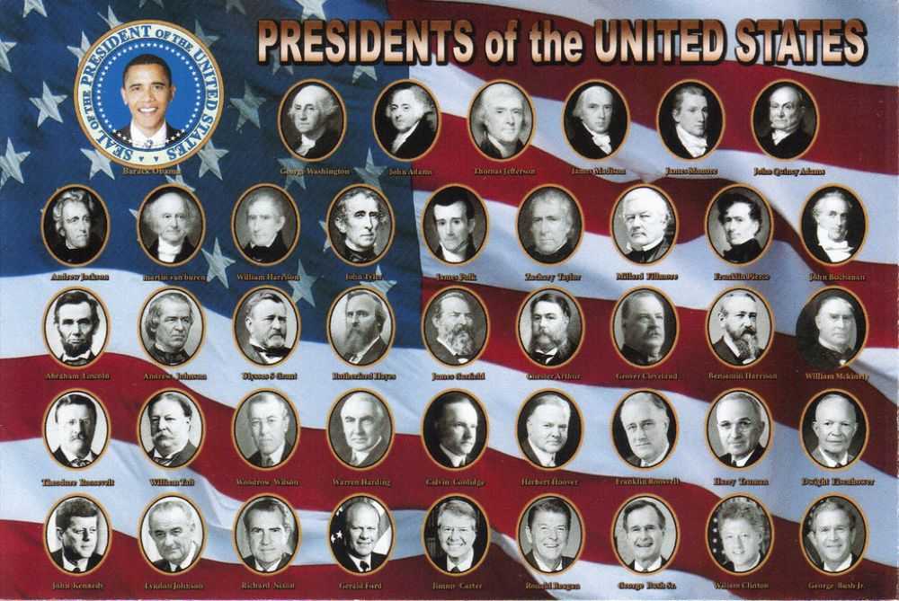 Список президентов сша по порядку с привязкой к историческим периодам
