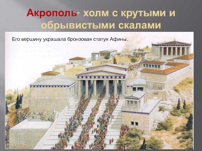5 важнейших городов древней греции