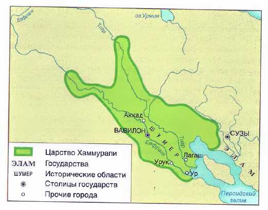 Вавилония при хаммурапи