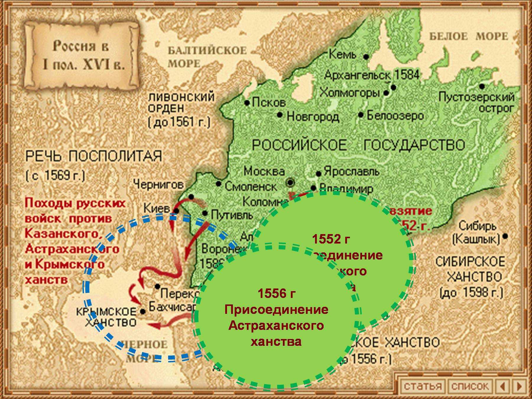 Покорение казанского ханства