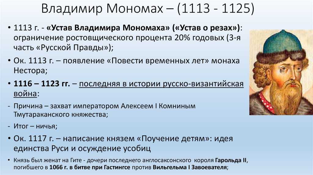 Правители древней руси проект 4 класс окружающий мир владимир мономах