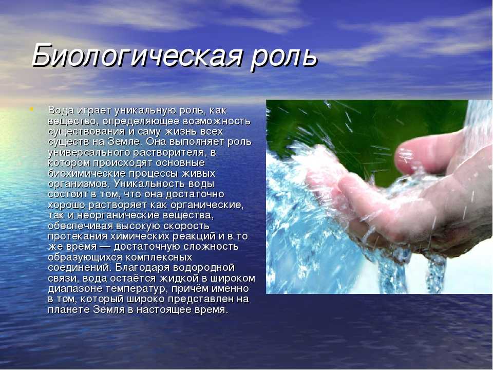 Презентация на вода на земле