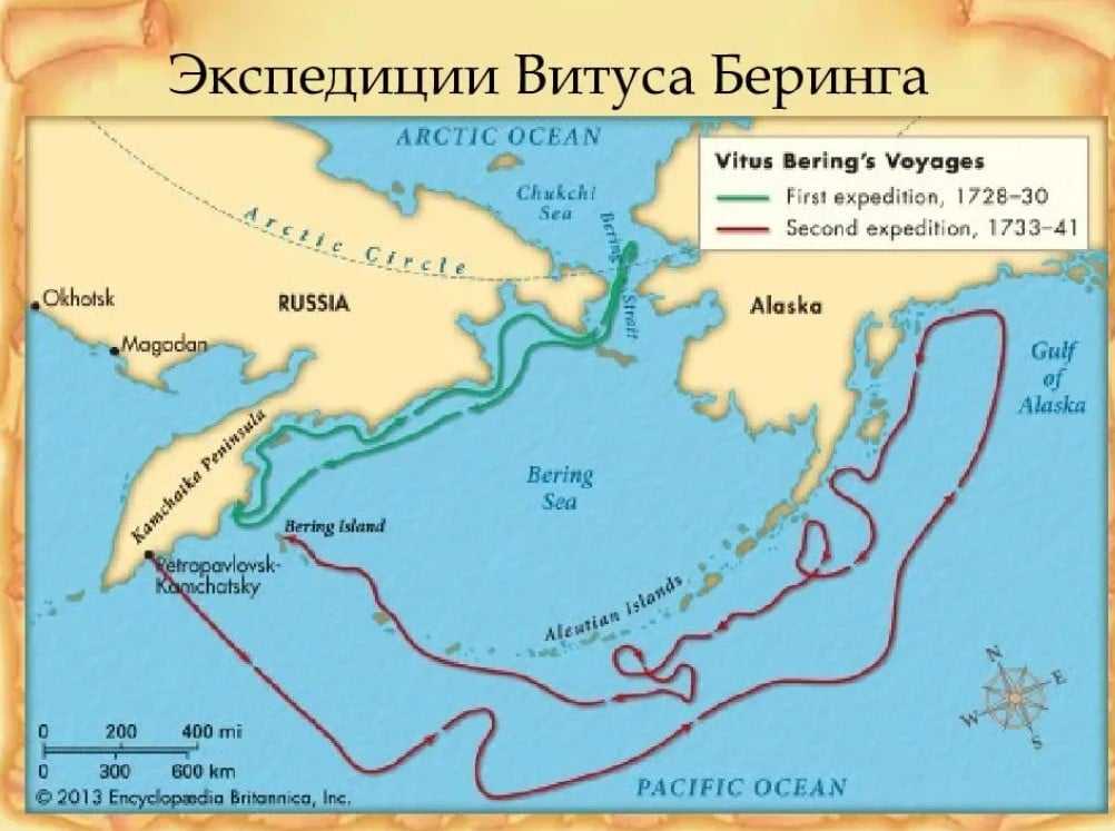 Карта витус беринг - 86 фото