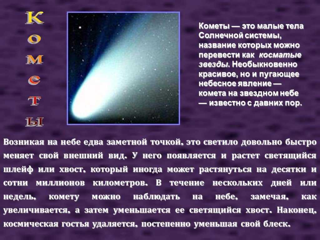 Кометы, астероиды, метеориты — гости из космоса | астероиды, кометы, метеориты
