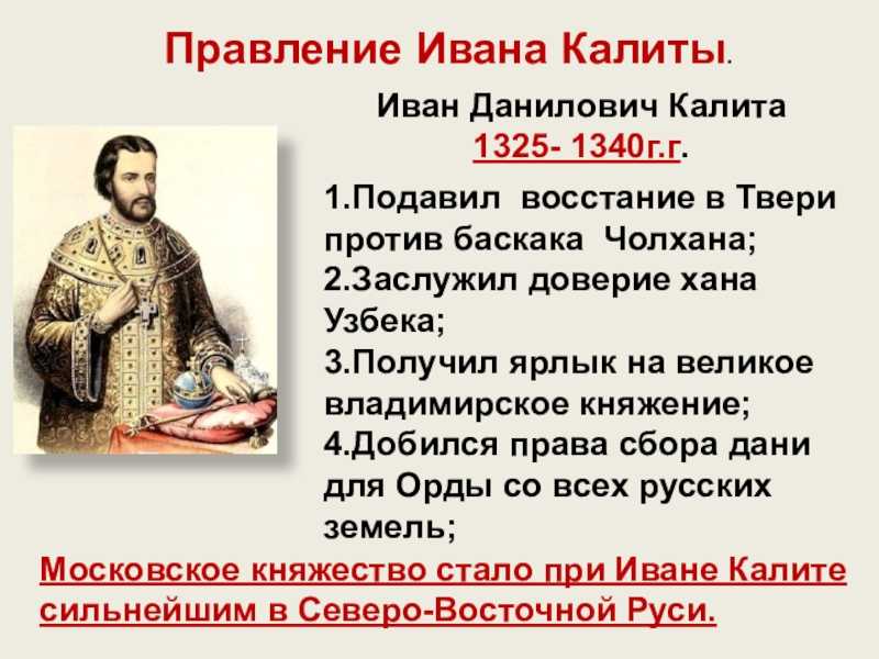 Русские князья: список в хронологическом порядке - switki.ru
