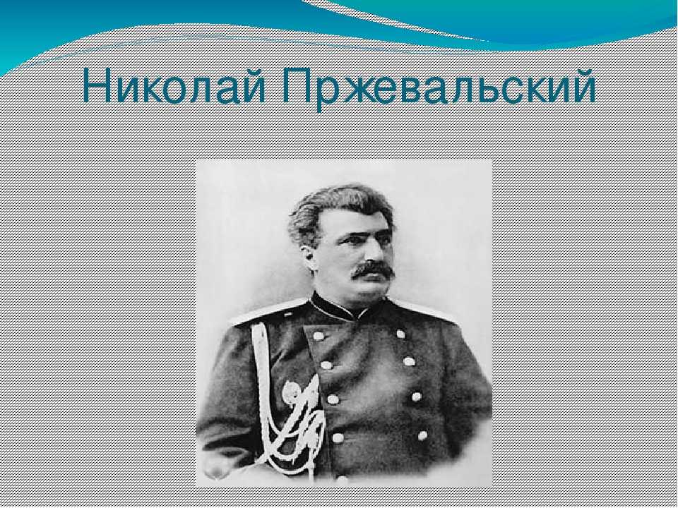 Какой материк открыл пржевальский. Портрет Пржевальского Николая Михайловича.