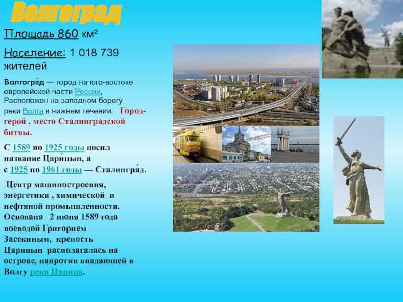 Сталинград: современное название города и его значение в мировой и советской истории