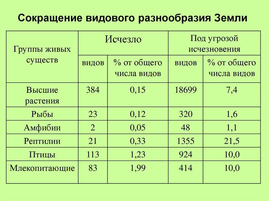 Составьте план текста под угрозой сейчас находится большинство оставшихся