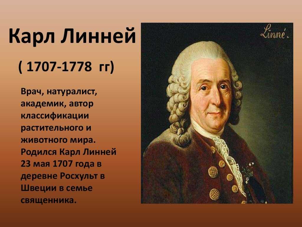Карл линней