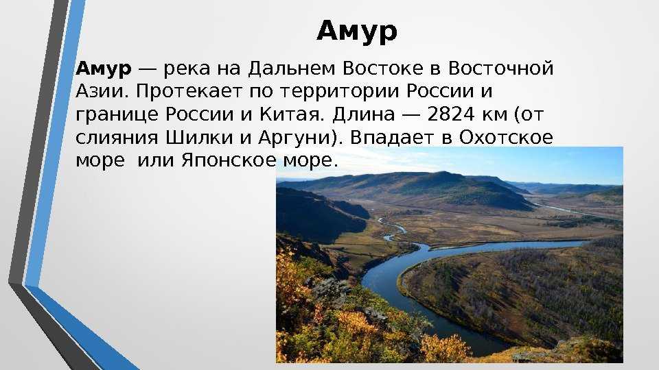 Реки россии проект