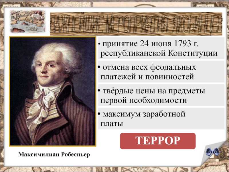 Максимилиан робеспьер . тип работы. история. 2008-12-09