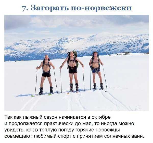 Норвегия - описание страны - границы, население, столица