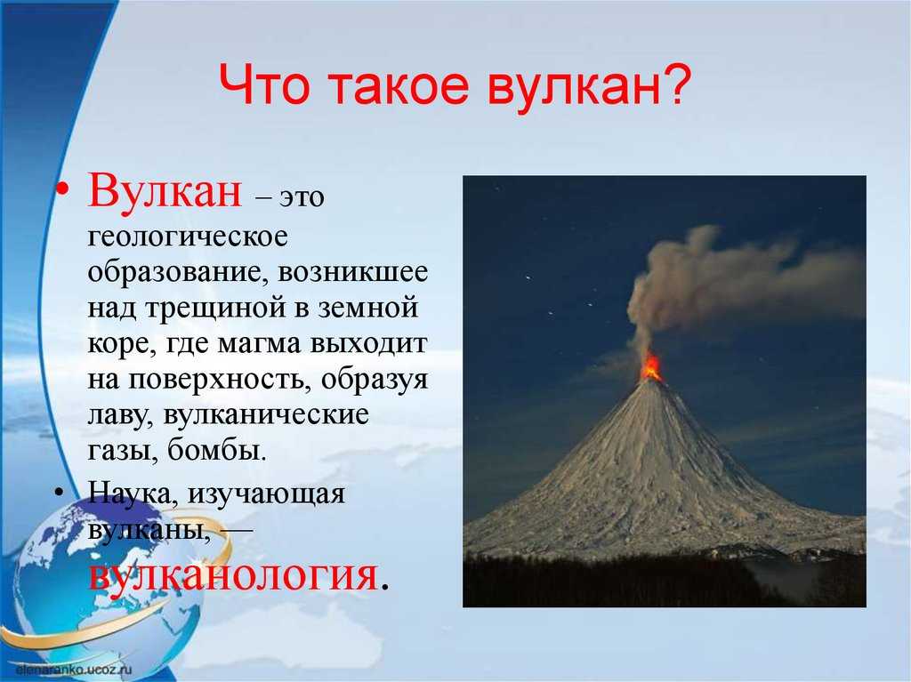 Наиболее сильные извержения вулканов 20 21 вв презентация