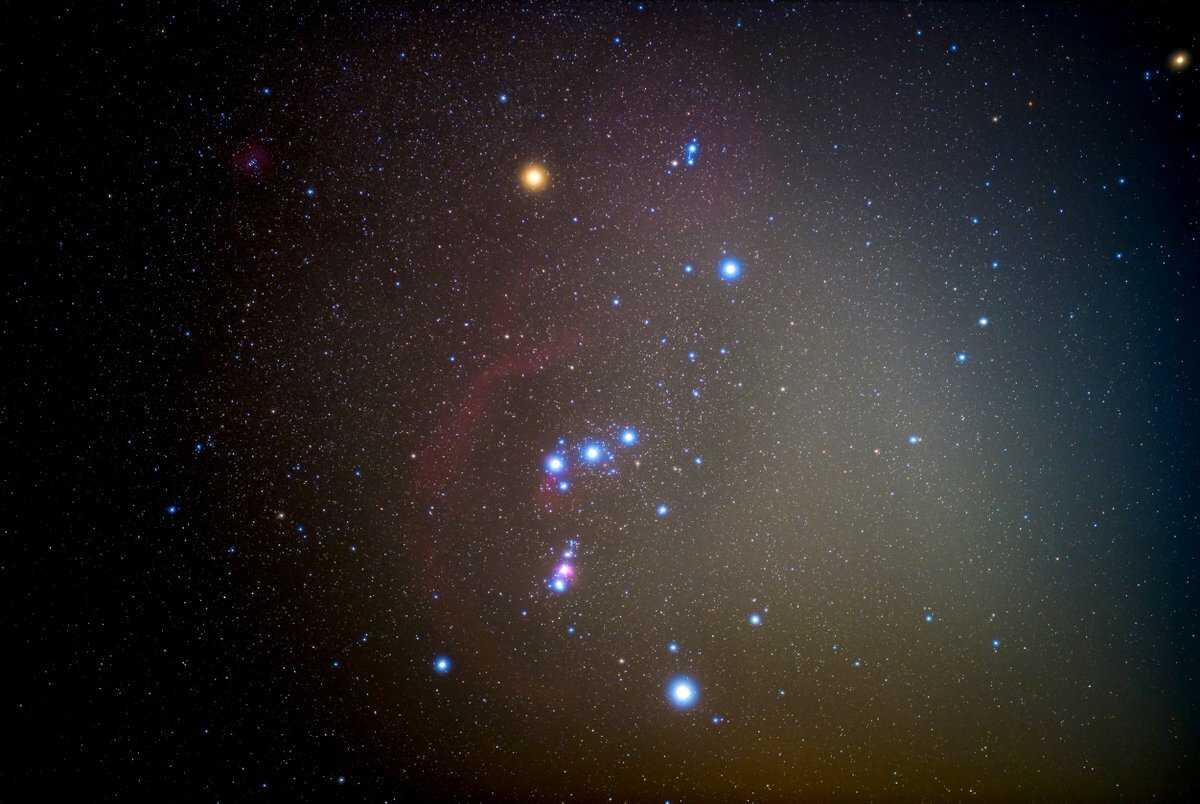 Созвездие орион — место, где рождаются звезды