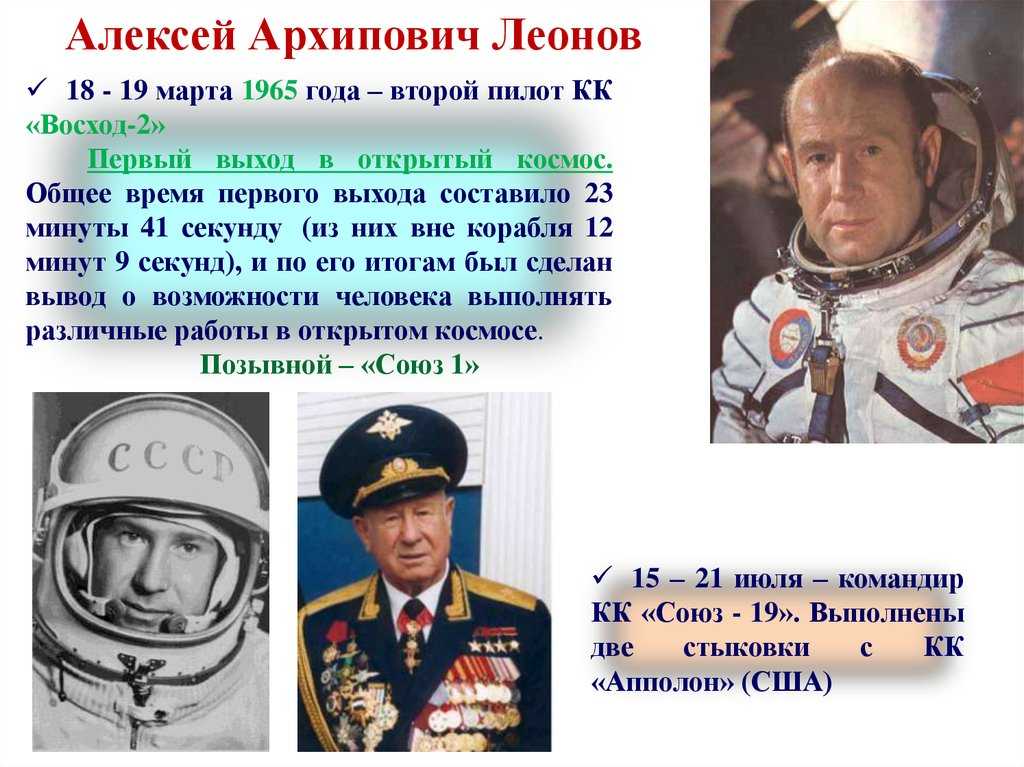 Первый в открытом космосе. невероятная история алексея леонова