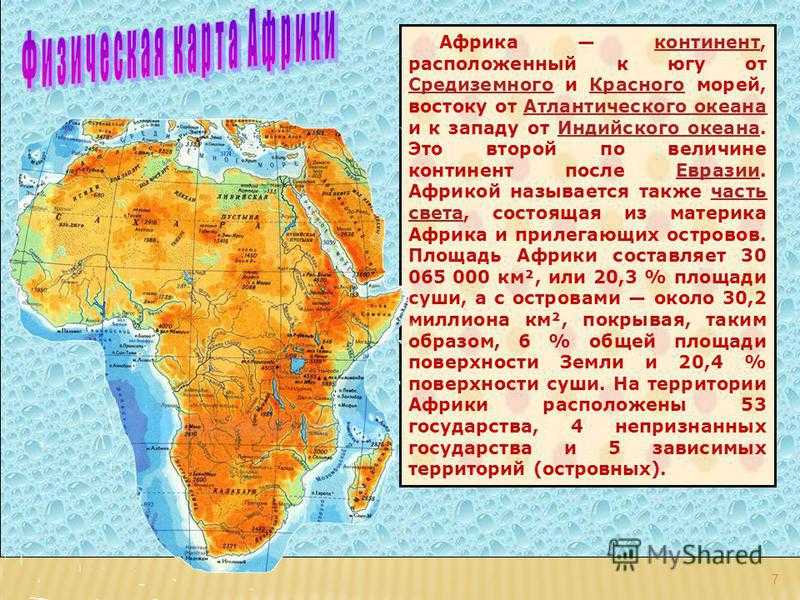 Африка — интересные факты