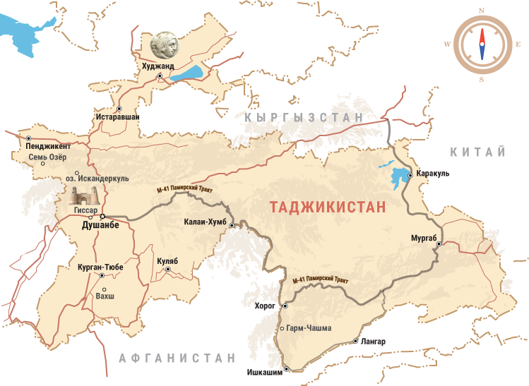 Таджикистан какое государство. Таджикистан карта географическая. Карта Таджикистан 2021. Географическая карта Республики Таджикистан. Туристическая карта Таджикистана.
