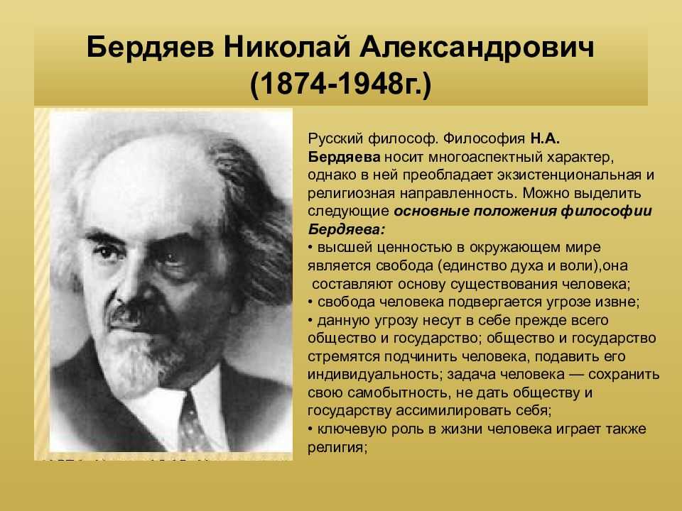 Николай александрович бердяев (1874–1948). 100 великих мыслителей
