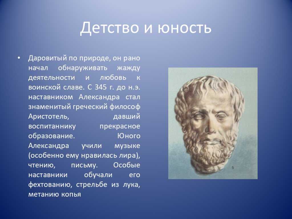 Биография александра македонского