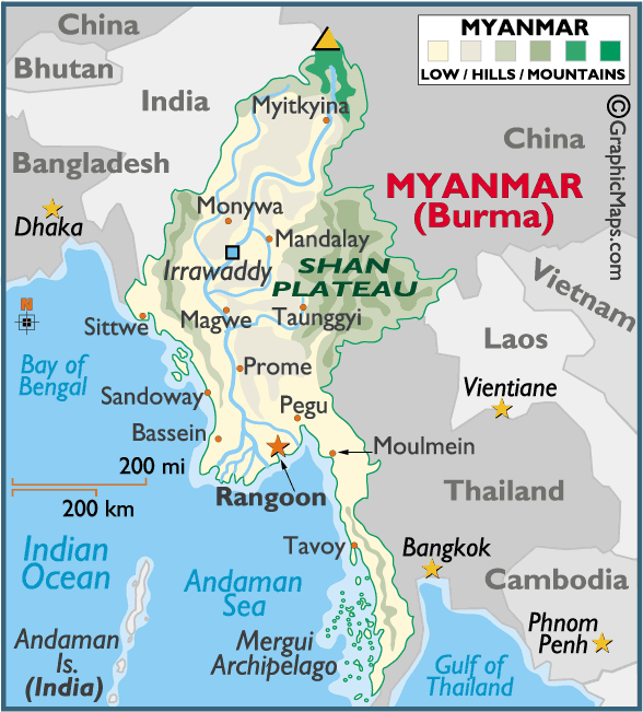 Топ 30 достопримечательностей мьянмы